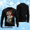 Ho Ho Ho Cow Christmas Sweater Ugly Black 1 1