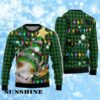 Ho Ho Ho Light Up Cow Christmas Sweater 1 1