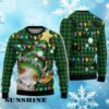 Ho Ho Ho Light Up Cow Christmas Sweater 4 4