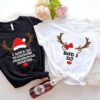 Husband Wife Christmas Matching Shirt Christmas Couples Tee Mr Mrs Christmas Tee His and Her Christmas Shirt Gift for Couples Funny Tees 1