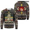 I Hate People Horror Doll Chucky Ugly Christmas Sweater 2 2