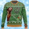 I Saw That Grinch Funny Jesus The Grinch Ugly Christmas Sweater 1 1