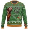 I Saw That Grinch Funny Jesus The Grinch Ugly Christmas Sweater 2 2