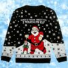 I Touch My Elf Funny Ugly Christmas Sweater 1 1