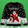 I Touch My Elf Funny Ugly Christmas Sweater 3 3