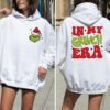 In My Grinch Era Christmas Hoodie and Sweatshirt Grinch Era two sided Sweatshirt Merry Grinchmas Sweater Retro Merry Christmas Hoodie 2 1