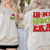 In My Grinch Era Christmas Hoodie and Sweatshirt Grinch Era two sided Sweatshirt Merry Grinchmas Sweater Retro Merry Christmas Hoodie 4 1