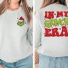 In My Grinch Era Christmas Hoodie and Sweatshirt Grinch Era two sided Sweatshirt Merry Grinchmas Sweater Retro Merry Christmas Hoodie 5 1