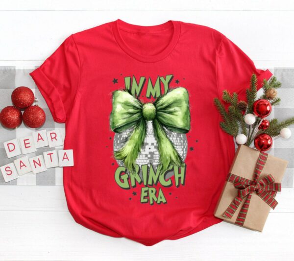 In My Grinch Era Sweatshirt Funny Grinch Sweatshirt Christmas Party Sweatshirt Grinchmas Sweatshirt Grinch Lovers Shirt AKR365 5 1