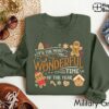 Its The Most Wonderful Time Of The Year Sweatshirt Cute Gingerbread Tee Christmas Family Shirt Family Holiday Shirt Xmas Gingerbread 2