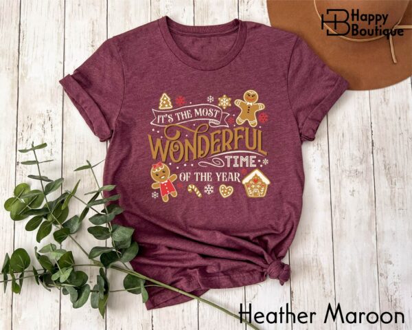 Its The Most Wonderful Time Of The Year Sweatshirt Cute Gingerbread Tee Christmas Family Shirt Family Holiday Shirt Xmas Gingerbread 4