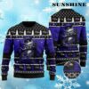 Jack Skellington Ugly Christmas Sweater Ravens 4 4