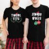 Jingle Bells Shirt Tinsel Tits Shirt Christmas Couple Shirts Christmas Matching Shirts Christmas Couple Shirts Christmas Couple Pajamas 2