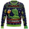 Kermit The Frog Xmas Funny Ugly Christmas Sweaters For Men 2 2