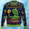 Kermit The Frog Xmas Funny Ugly Christmas Sweaters For Men 4 4