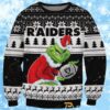 Las Vegas Raiders Grinch Football Best Ugly Christmas Sweaters 2024 1 1