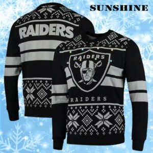 Las Vegas Raiders Light Up Sweater 1 1