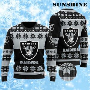 Las Vegas Raiders Ugly Xmas Sweater 1 1