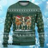 Light Up Cow Christmas Sweater 4 4