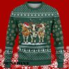 Light Up Cow Christmas Sweater 5 5