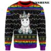 Light Up Unicorn Christmas Sweater 2 2