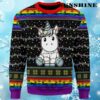 Light Up Unicorn Christmas Sweater 4 4