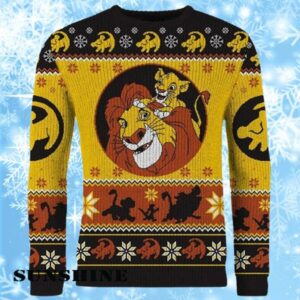 Lion King Ugly Christmas Sweater for Men and Women Disney Gift 1 1