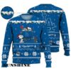 Los Angeles Dodgers Snoopy Christmas Sweater Womens Ugly 2 2