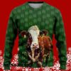 Mens Cow Ugly Christmas Sweater 5 5