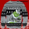 Mens Raiders Ugly Sweater With Grinch 5 5