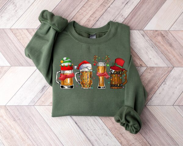 Merry Christmas Beers shirtChristmas Drinking shirt Santa Beer Christmas Lights ShirtBeer Lover shirtChristmas DrinkingChristmas Beers 1