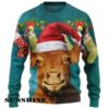 Merry Christmas Sweater With Cow 2 2