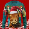 Merry Christmas Sweater With Cow 5 5