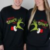 Merry Grinchmas Christmas Sweatshirt shirt for Couples Christmas Couples Matching Sweatshirt Shirt Grinch Couple Sweatshirt Shirt 1 1