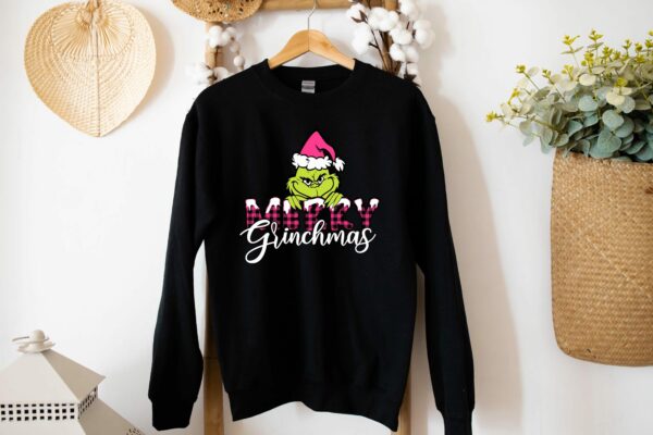 Merry Grinchmas Grinchmas Sweatshirt Grinchmas Sweater Funny Grinchmas Tee Grinchmas Family Tee Grinchmas Sweater Winter Sweatshirt 2