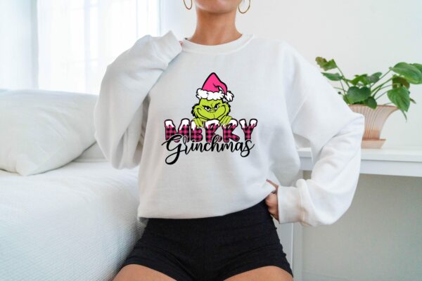 Merry Grinchmas Grinchmas Sweatshirt Grinchmas Sweater Funny Grinchmas Tee Grinchmas Family Tee Grinchmas Sweater Winter Sweatshirt 3