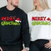 Merry Grinchmas Sweatshirt Grinch Holiday Shirt Funny Family Shirt Christmas Gifts Shirt Whimsical GRINCHMAS Sweater Christmas Gift Idea 2 1