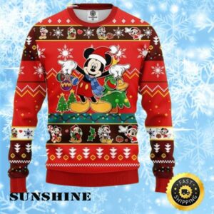 Mickey And Friends Disney Themed Ugly Christmas Sweater 1 1