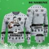 Mickey Football Player Las Vegas Raiders Ugly Sweater 3 3