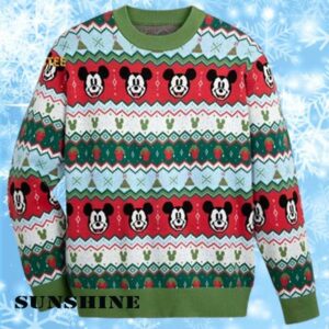 Mickey Mouse Disney Ugly Christmas Sweater Womens 1 1