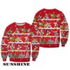 Mickey Mouse Pattern Xmas Red Christmas Disney Cartoon Sweaters 2 2