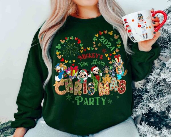 Mickeys Very Merry Christmas Party 2024 Shirt1