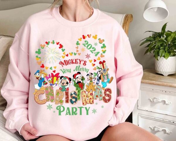 Mickeys Very Merry Christmas Party 2024 Shirt3