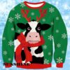 Milk Cow Ugly Christmas Sweater 1 1