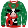 Milk Cow Ugly Christmas Sweater 2 2