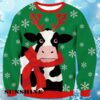 Milk Cow Ugly Christmas Sweater 4 4