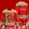 Miller High Life Beer Grinch I Will Drink Here Or There I Will Drink Everywhere Ugly Christmas Sweater 5 5