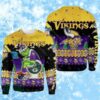 Minnesota Vikings Toilet Ugly Christmas Sweater Grinch 1 1