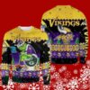 Minnesota Vikings Toilet Ugly Christmas Sweater Grinch 5 5