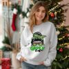 Mom Christmas Sweater Mrs Grnch Life Shirt Messy Bun Grinchmas Sweatshirt Mom Christmas Gift Grnch Winter Holiday Hoodie 3